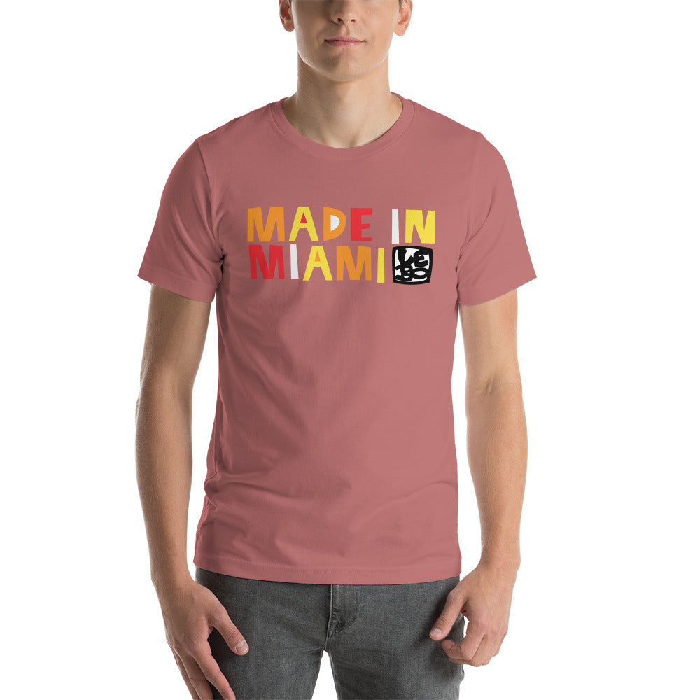 Made in Miami - The OG - Lebo Unisex Short-Sleeve T-Shirt